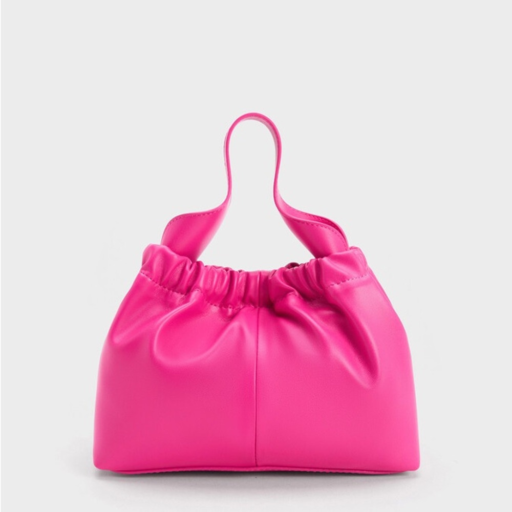 Ally Ruched Slouchy Chain-Handle Bag - NWT